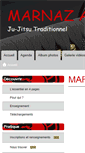 Mobile Screenshot of marnaz-artsmartiaux.com